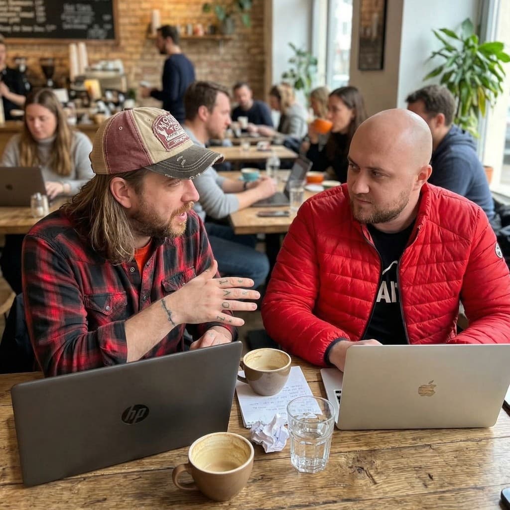 Robin und Willi – das DXMedia360 Team